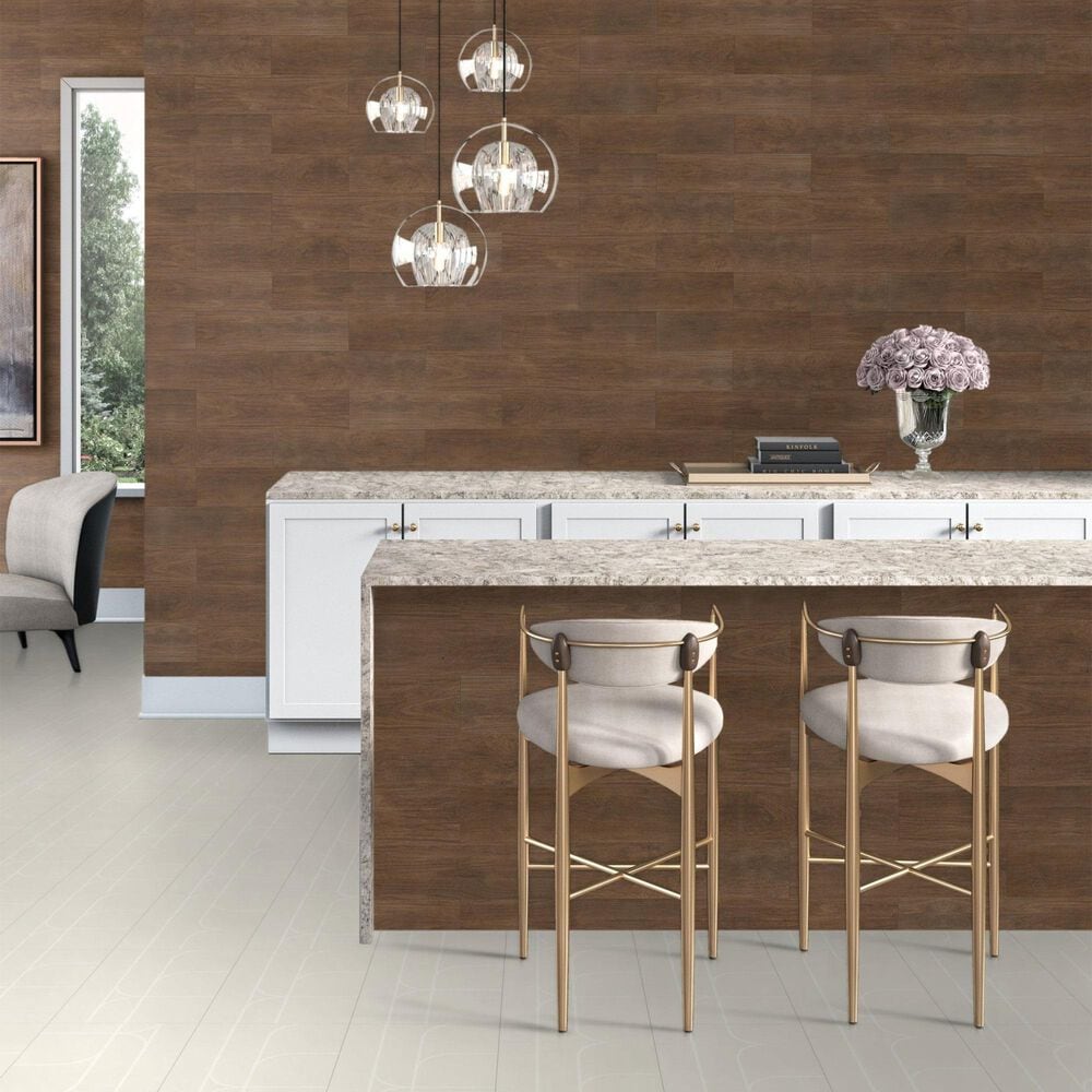 Dal-Tile Willow Bend Dark Brown 6&quot; x 36&quot; Porcelain Tile, , large