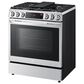 LG 6.3 Cu. Ft. Smart Wi-Fi Enabled ProBake Convection InstaView Slide-In Gas Range with Air Fry in Print Proof Stainless Steel, , large