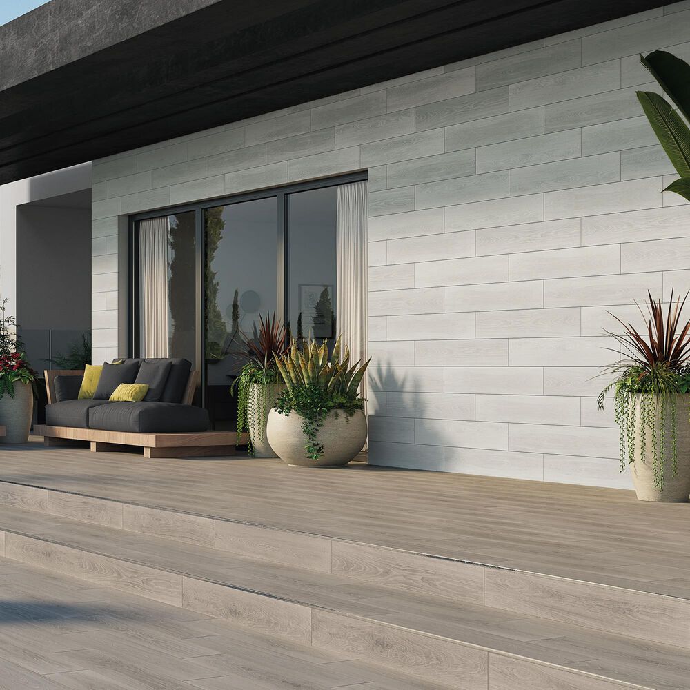Marazzi Merona Grey 8&quot; x 40&quot; Porcelain Tile, , large