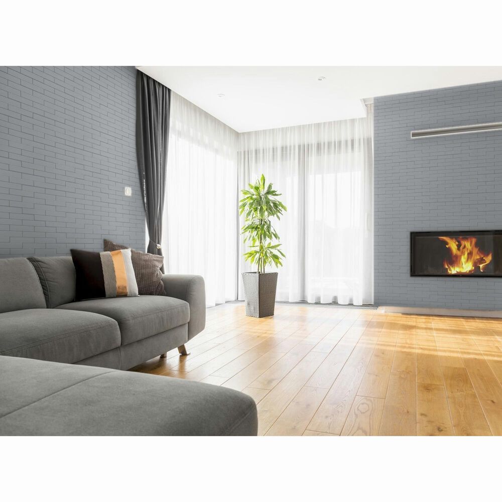 Emser Catch Gray 2&quot; x 8&quot; Matte Ceramic Tile, , large