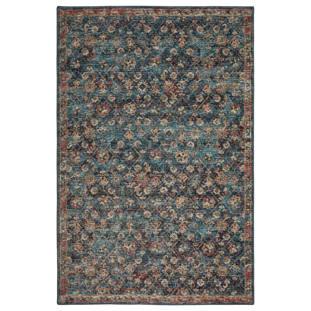 Dalyn Rug Company Jericho Transitional 2"6" x 12" Navy Indoor/Outdoor Runner, , large