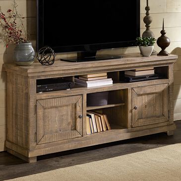Tiddal Home Willow 64" TV Stand in Weathered Gray, , large