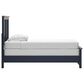 Ashley Landocken 5-Piece Twin Bedroom Set in Brown and Blue, , large