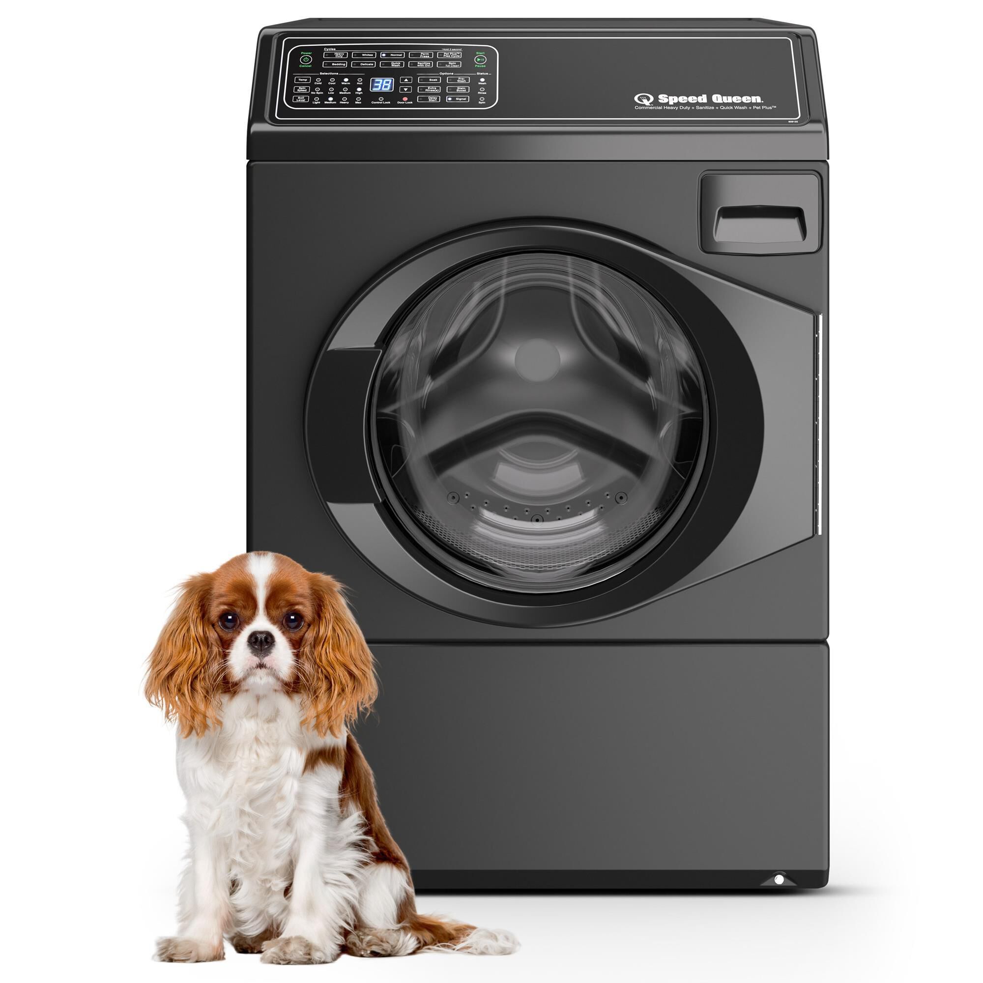 Speed Queen 3.5 Cu. Ft. Front Load Right Hinge Washer and 7 Cu. Ft