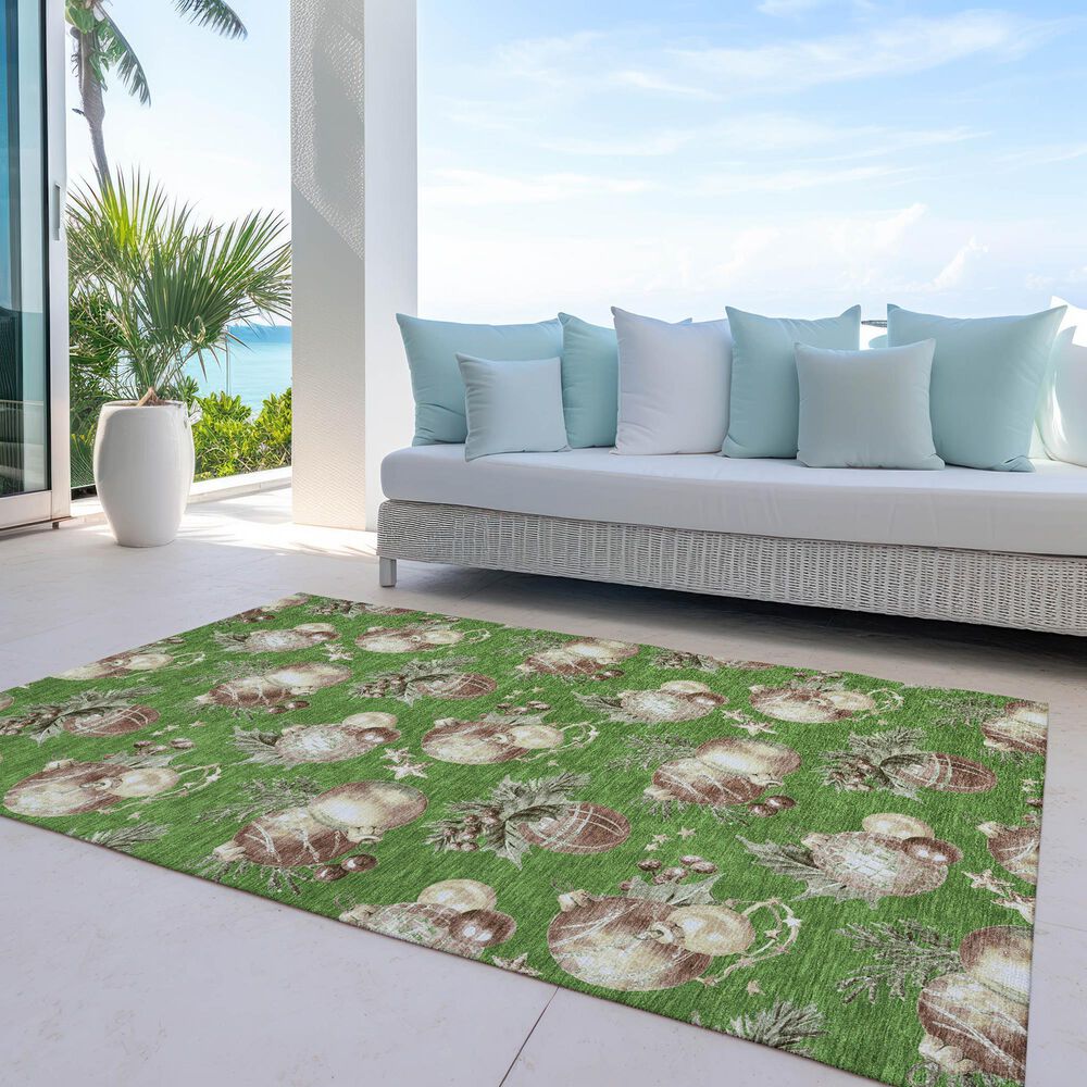 Dalyn Rug Company Wonderland WN36 Green 5&#39; x 7&#39;6&quot; Area Rug, , large