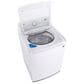 LG 4.5 Cu. Ft. Top Load Washer and 7.3 Cu. Ft. Gas Dryer Laundry Pair in White, , large