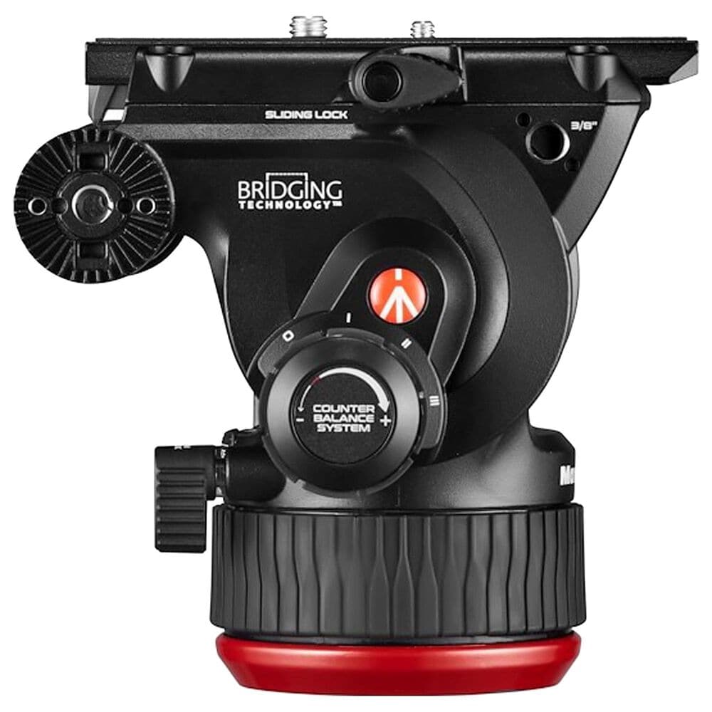 Manfrotto 504X Fluid Video Head with Flat Base in Black, , large