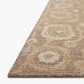 Chris Loves Julia x Loloi Dorothea Bark and Stone 9"3" x 13" Area Rug, , large