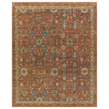 Surya Reign 10" x 14" Dark Brown, Black, Beige, Dusty Pink, Blue and Medium Green Area Rug, , large