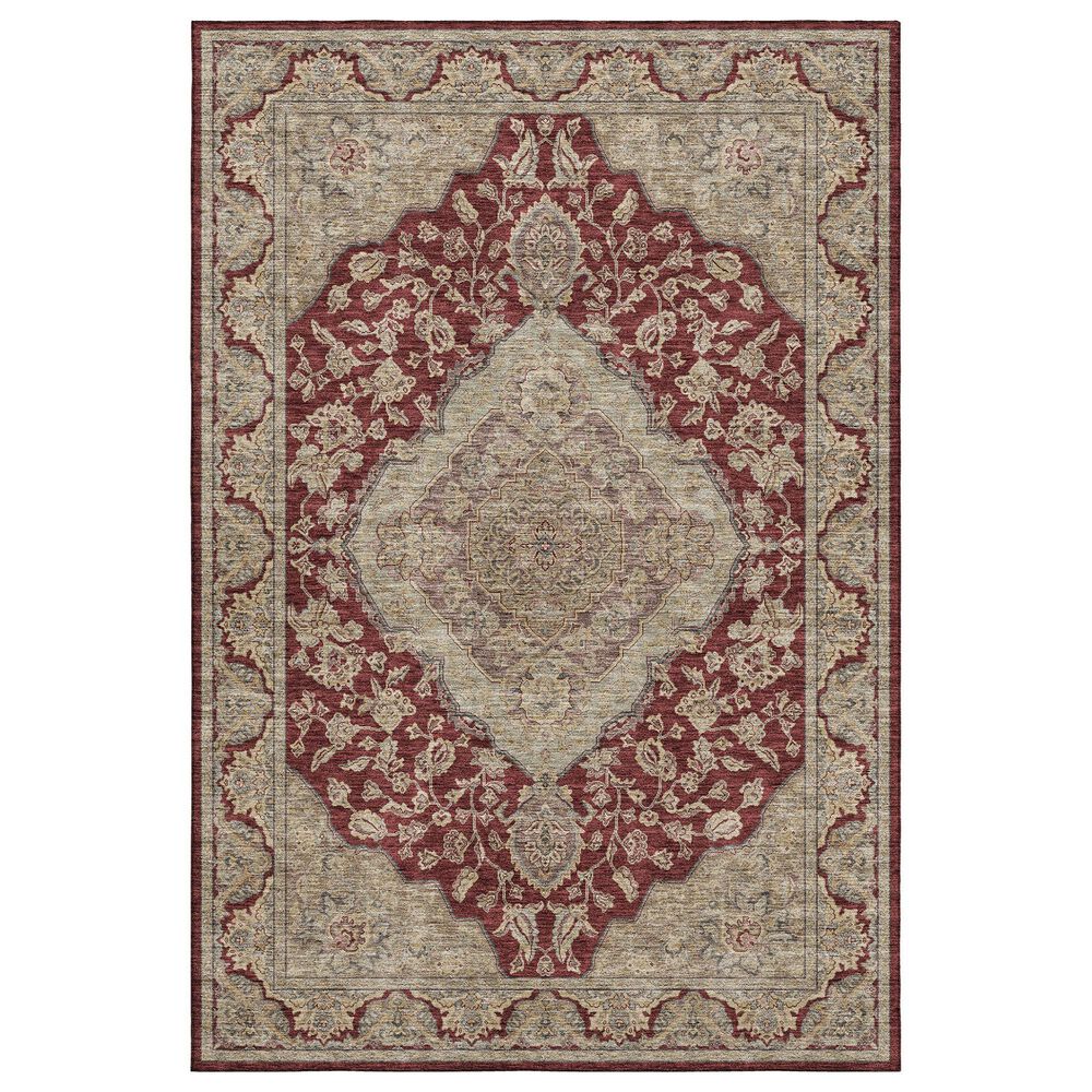 Dalyn Rug Company Hatay 9" x 12" Garnet Area Rug, , large