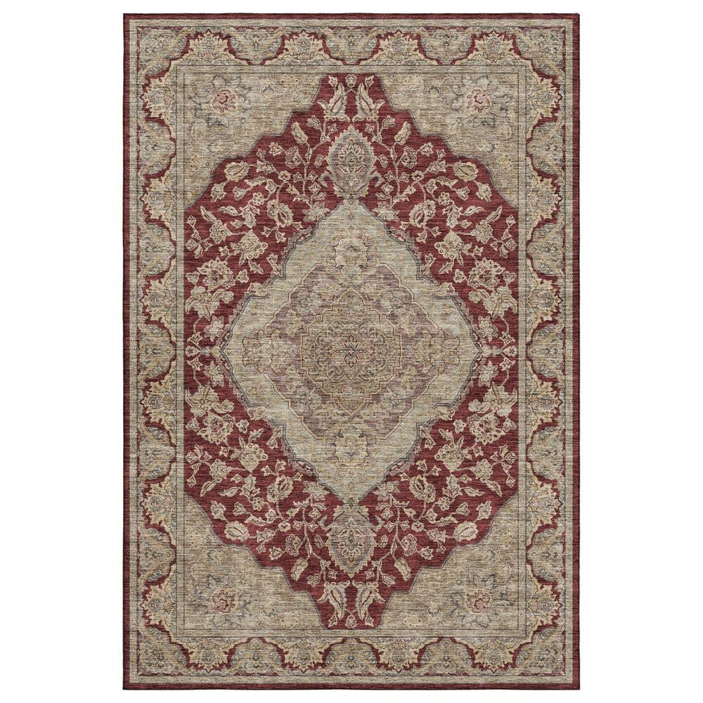 Dalyn Rug Company Hatay 9" x 12" Garnet Area Rug, , large