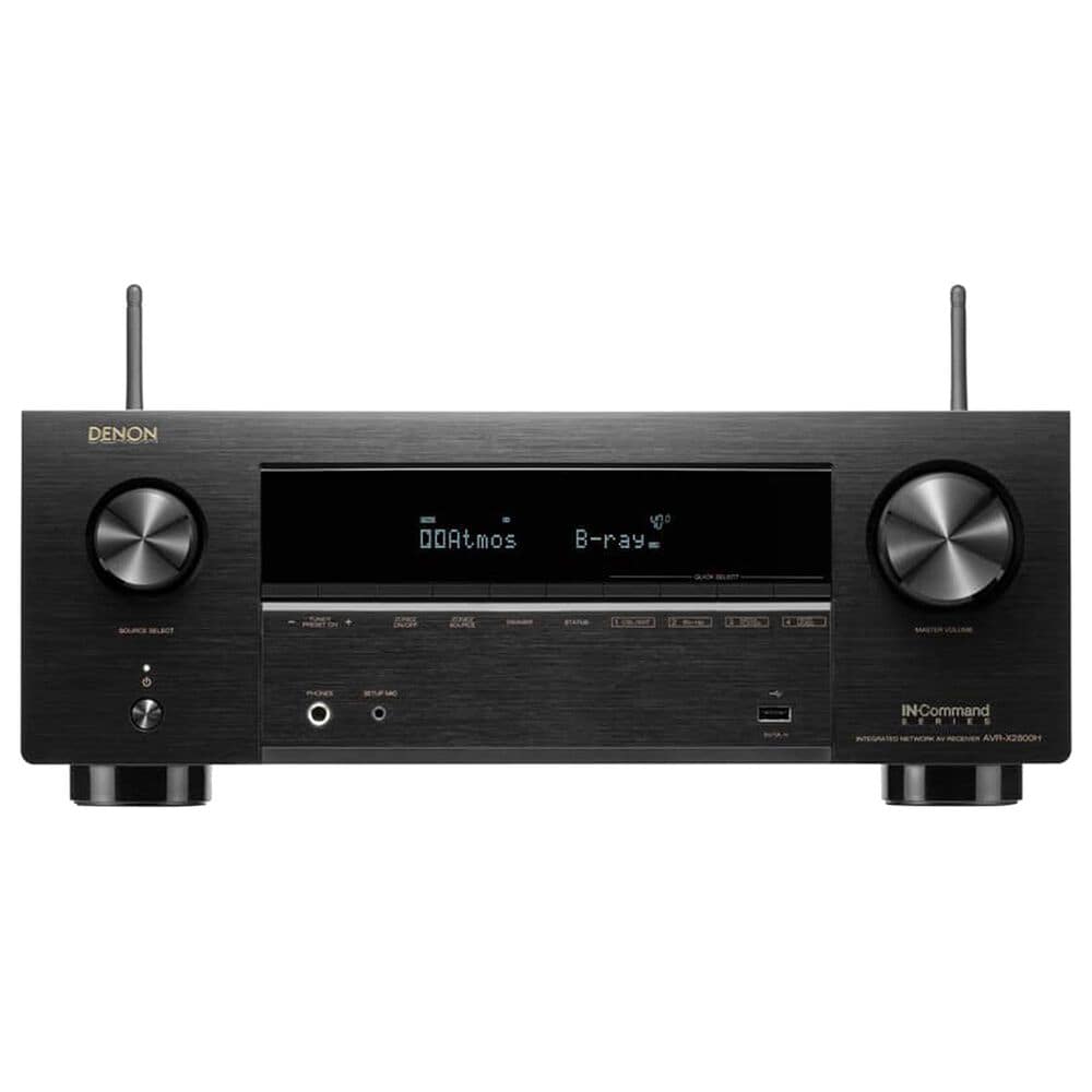 Denon 95W 7.2-Channel AV Receiver in Black, , large