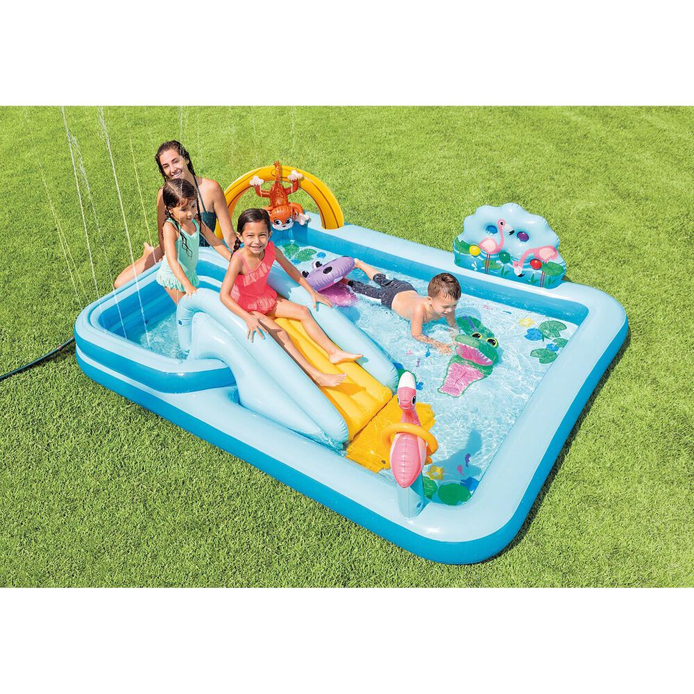 Intex Jungle Adventure Play Center with Wading Pool in Multicolor, , large