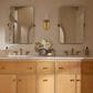 Kohler Castia Widespread Bathroom Sink Faucet in Vibrant Brushed Moderne Brass, , large
