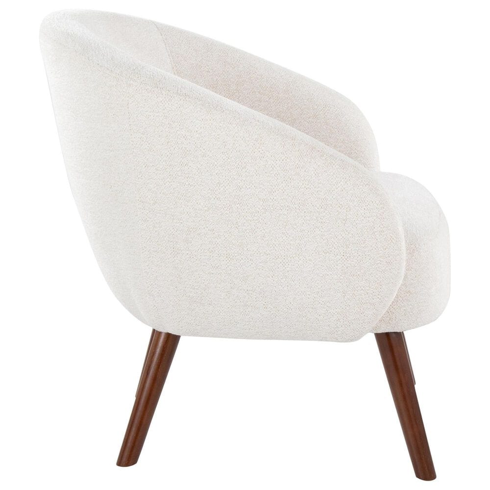 Lumisource Ashland Lounge Chair in Cream, , large