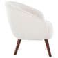 Lumisource Ashland Lounge Chair in Cream, , large