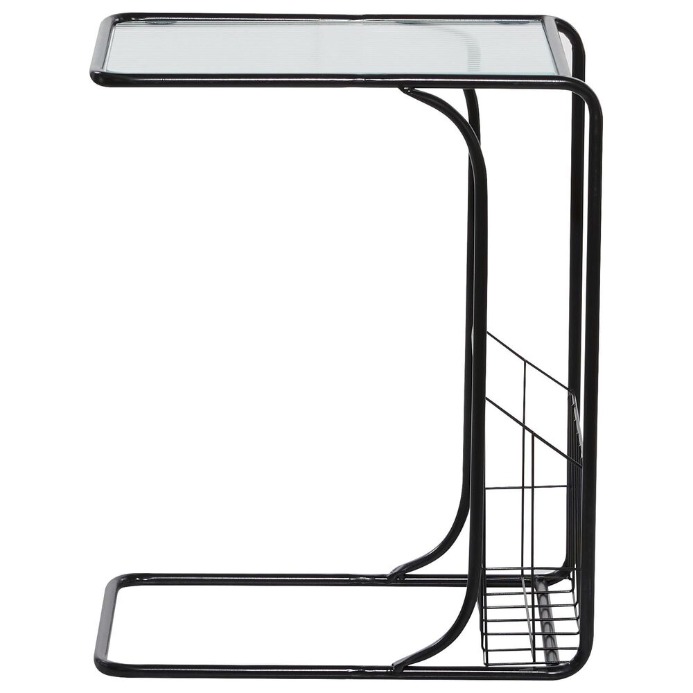 Uma Enterprises C Table Accent Table in Black, , large