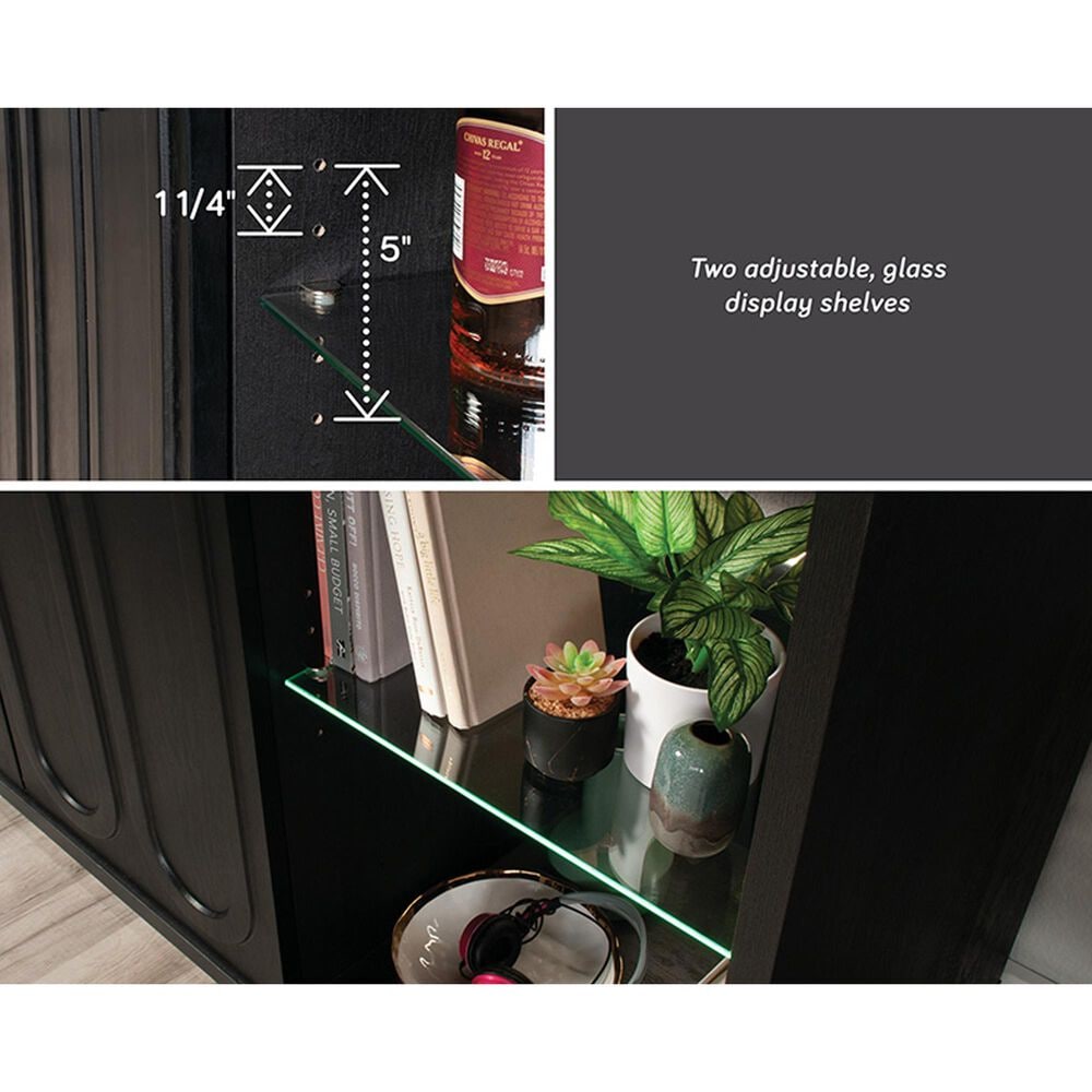 Sauder Select 70&quot; TV Stand in Raven Oak, , large