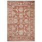 Loloi II Odette 11"2" x 15"7" Rust and Ivory Area Rug, , large