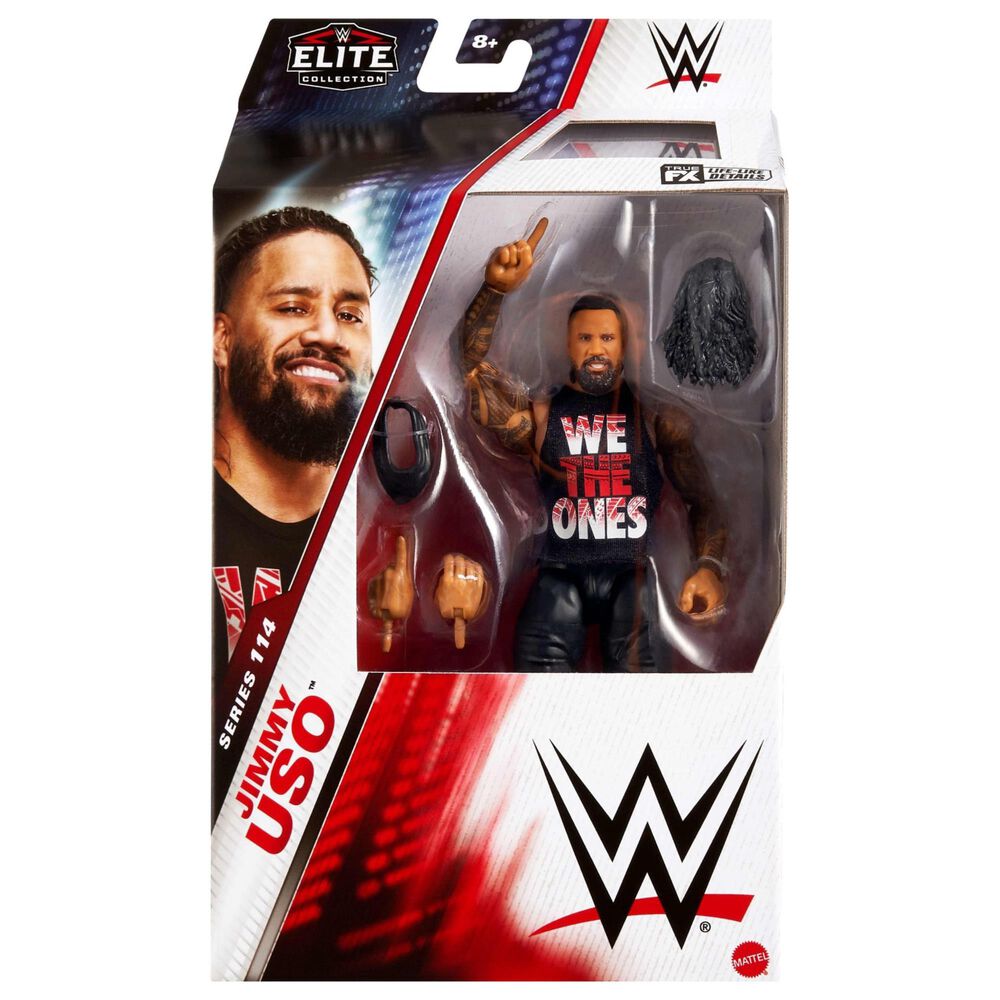 Mattel Elite Jimmy Uso Action Figure in Multicolor, , large