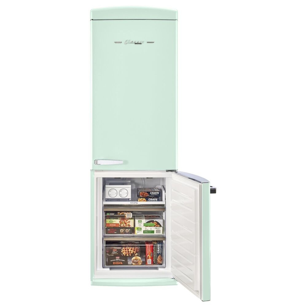 Unique Appliances Classic Retro 12 Cu. Ft. Bottom Freezer Regfrigerator In Summer Mint Green, , large