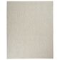 Nourison Courtyard Ivory and Silver 9" x 12" Indoor/Outdoor Area Rug, , large