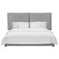 Richlands Furniture Arden Queen Upholstered Platform Bed in Nature Gray, , large
