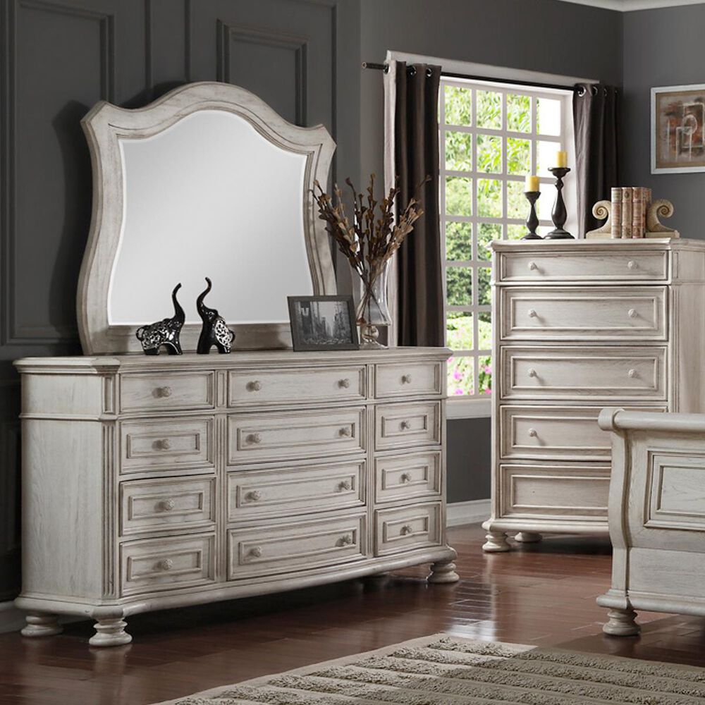 Sasha Lee Barton Creek Dresser in Off White Paint, , large