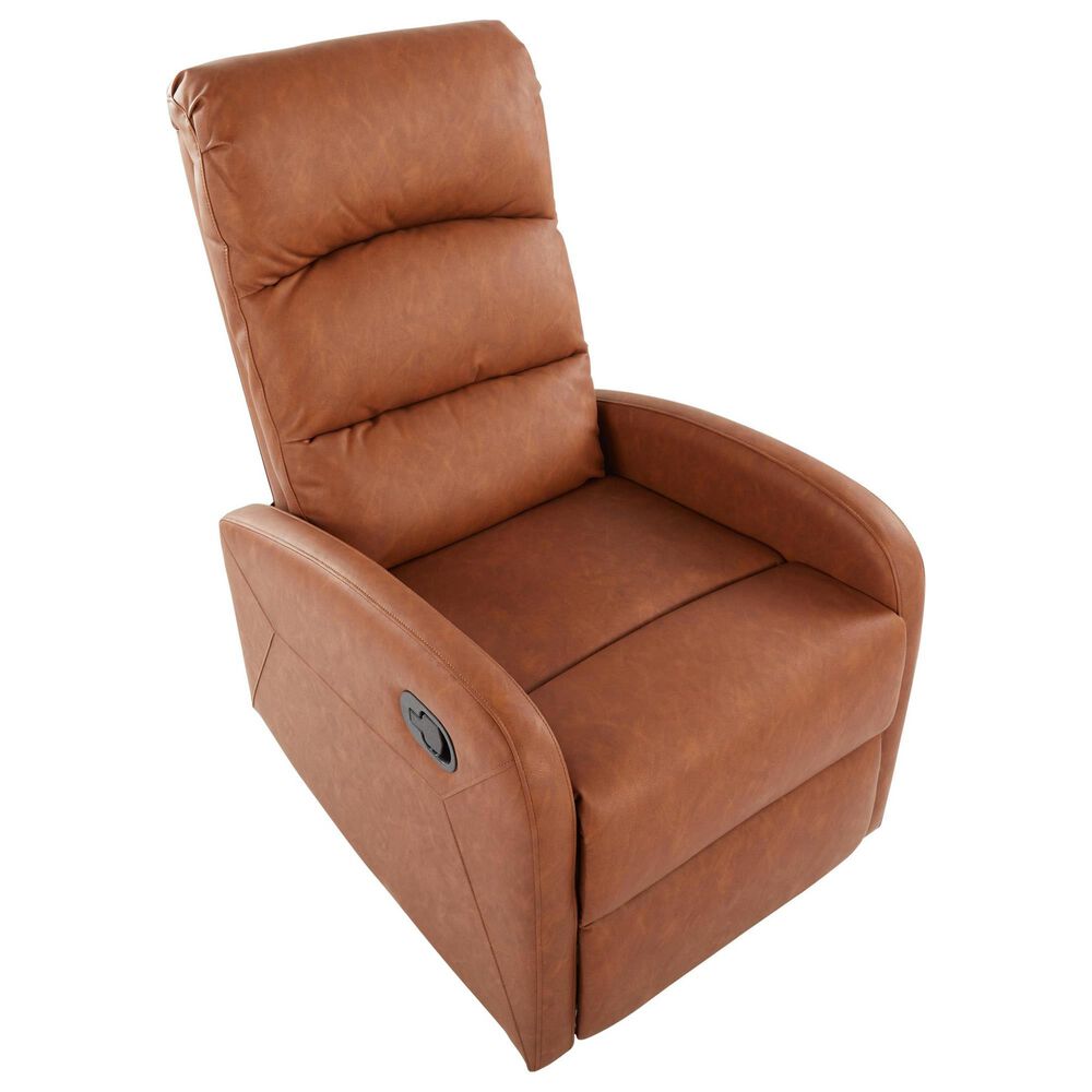 Lumisource Dormi Manual Recliner in Camel, , large