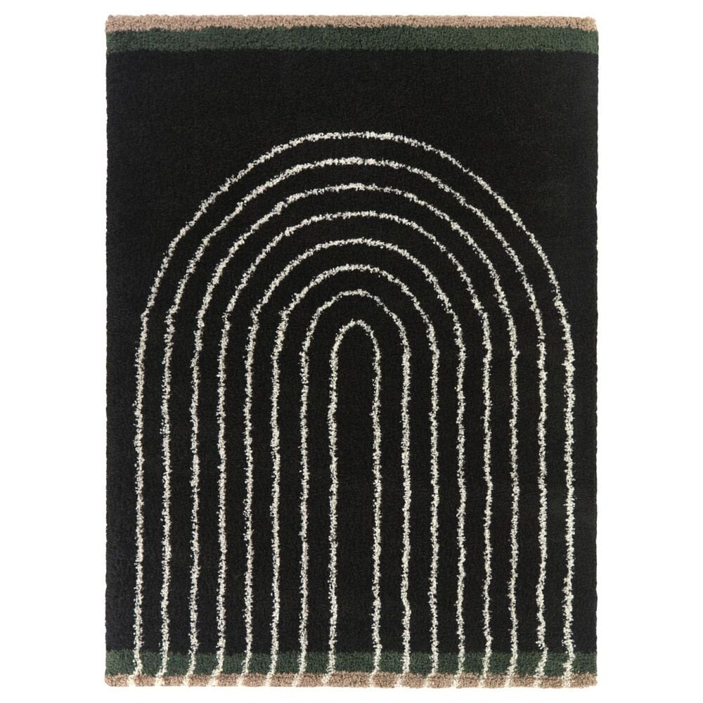 Balta Rugs Oaklynn Charcoal 5" 3" x 7" Area Rug, , large