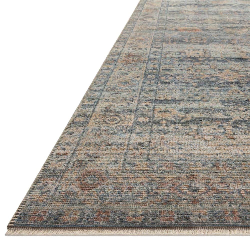 Loloi Heritage 6&#39; x 9&#39; Sky and Sunset Area Rug, , large