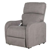 Motion Magic Lift Recliner in Stonewash Silver