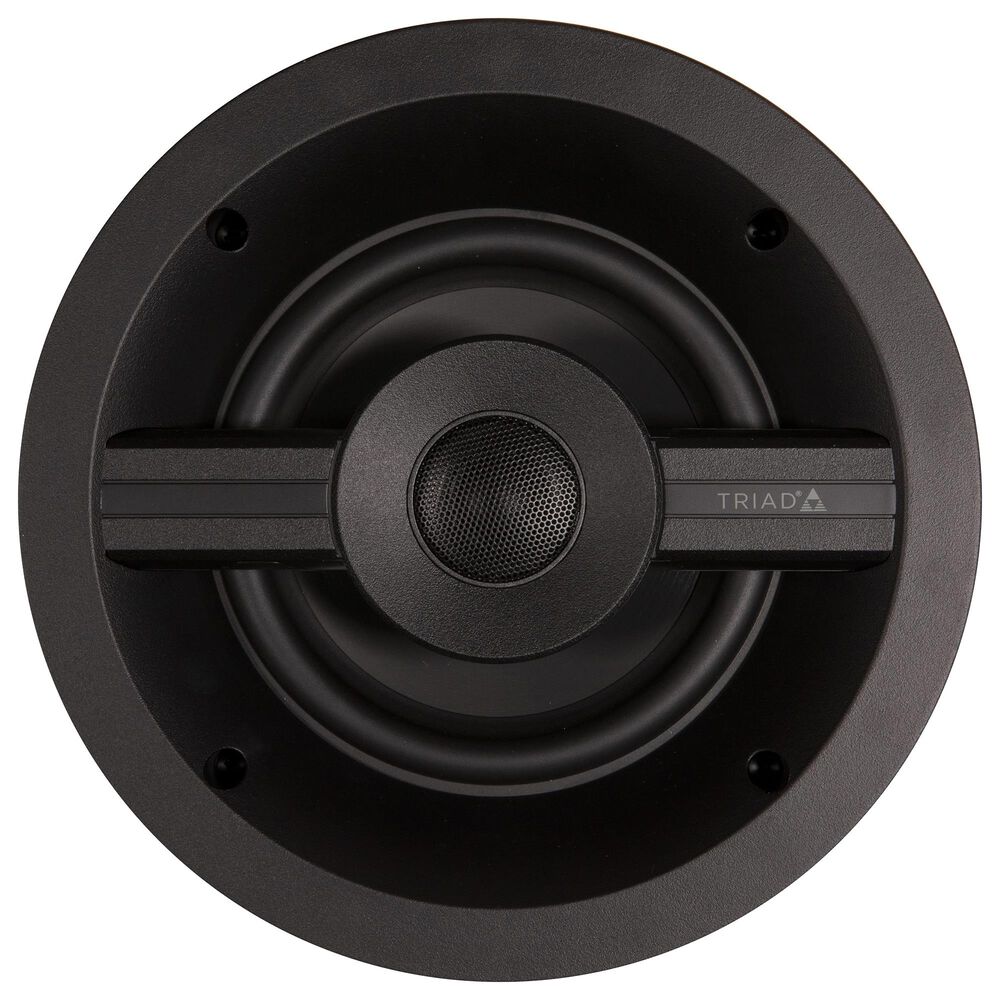 Triad In-Ceiling 6.5" Series 1 Open Back Speaker in Black (Each), , large