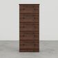 Lemoore Essentials 5 Drawer Chest in Dark Oak, , large