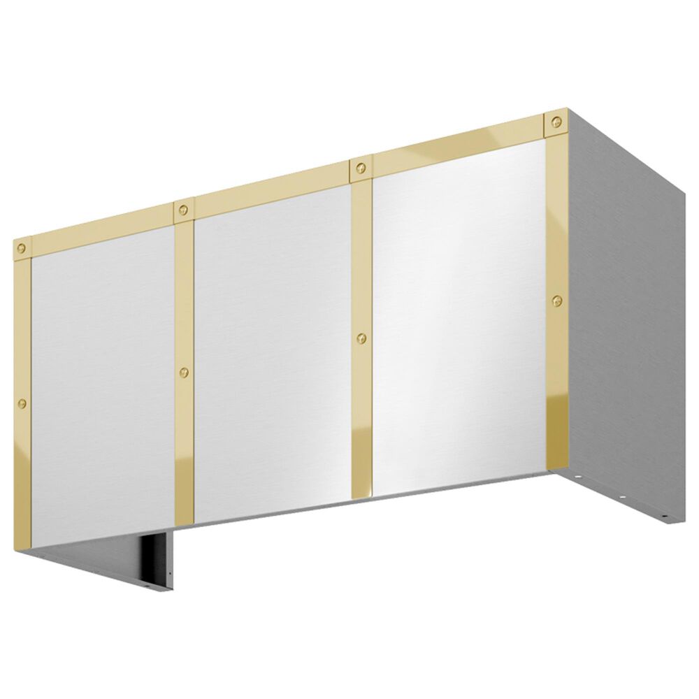 Zephyr 12" Duct Cover Banding Kit for 36" Hood in Polished Gold, , large