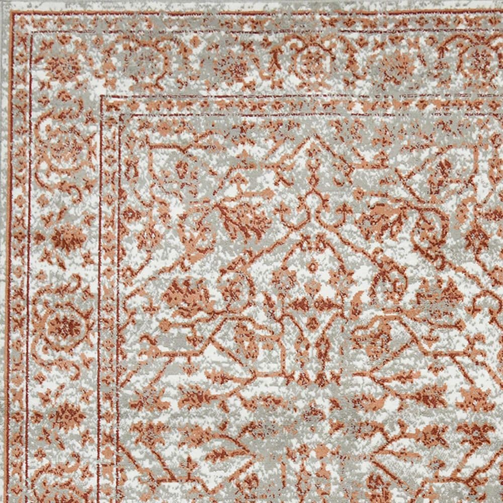 Amer Rugs Alpine 9&#39;2&quot; x 12&#39;2&quot; Orange and Gray Area Rug, , large