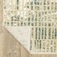 Oriental Weavers Reed RE12W 9"10" x 12"10" Ivory and Blue Area Rug, , large