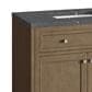 James Martin Vanities Chicago 36" Single Bathroom Vanity in Whitewashed Walnut with 3 cm Parisien Bleu Quartz Top and Rectangular Sink, , large
