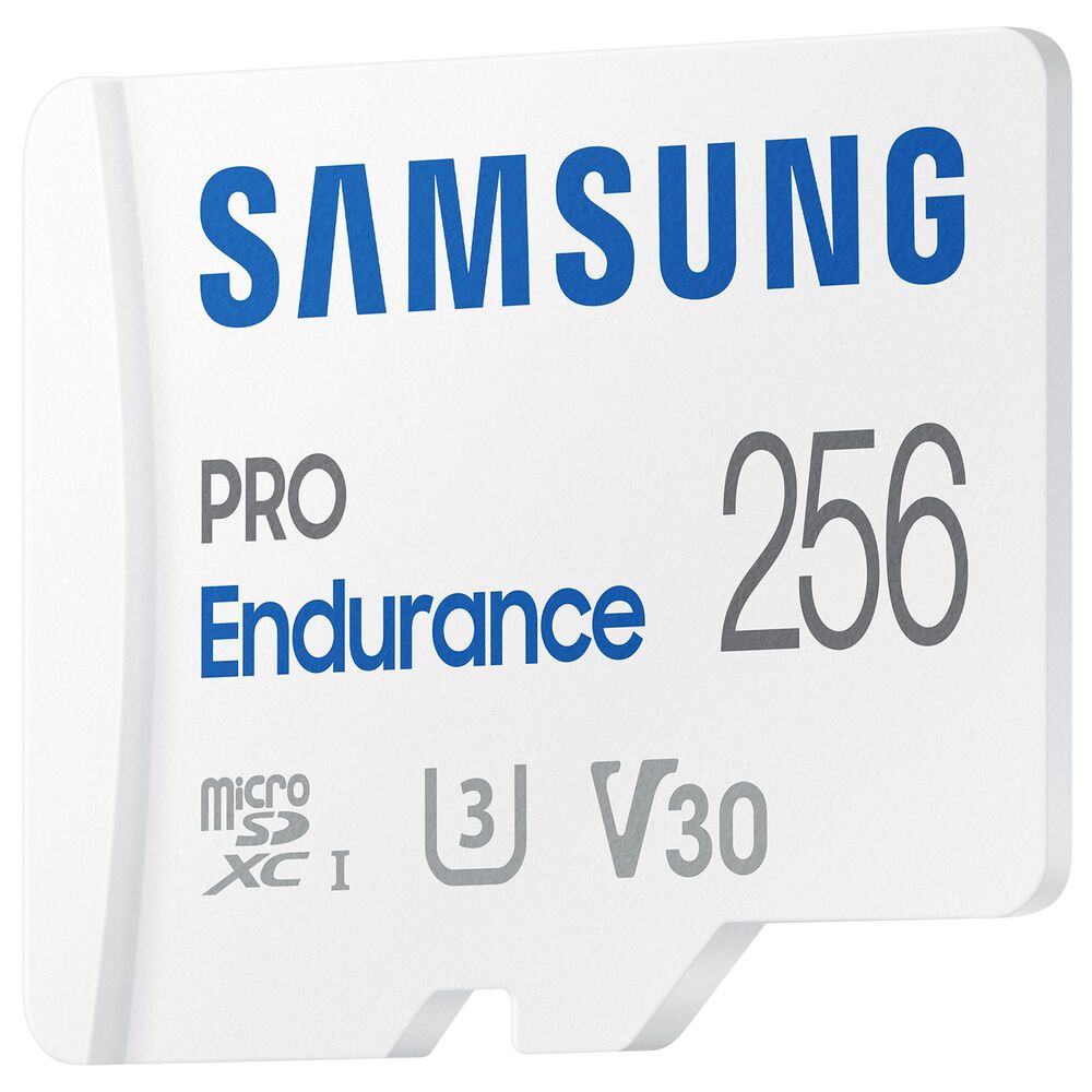 Samsung PRO Endurance microSDXC Memory Card 256GB in White, , large