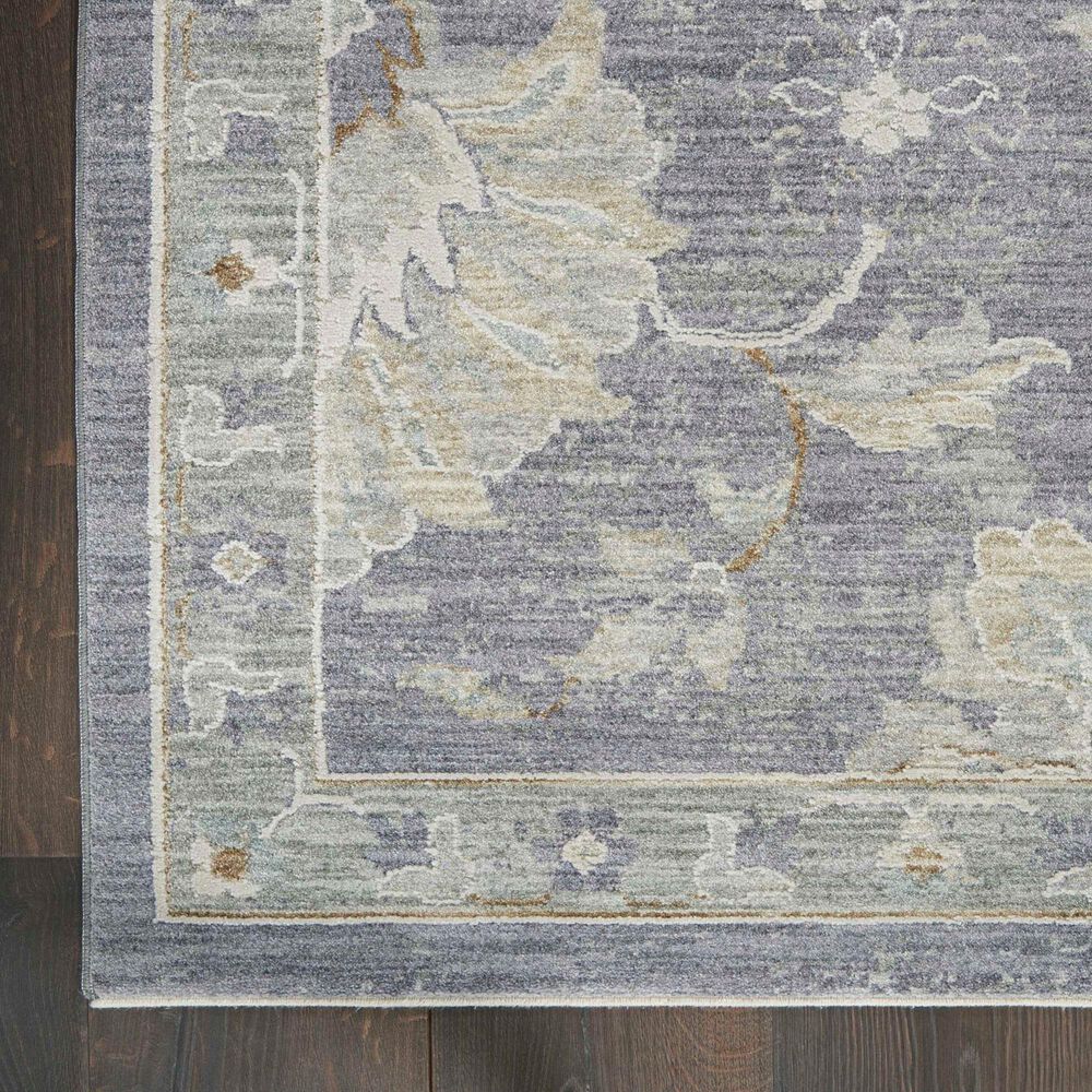 Nourison Infinite 2&#39;3&quot; x 10&#39;2&quot; Charcoal Runner, , large