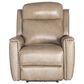 Bassett Douglas Leather Power Recliner with Power Headrest in Wheat, , large