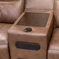 Ashley ModZ 6-Piece Power Symmetrical Sectional in Chocolate, , large