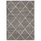 Nourison Brisbane BRI03 8"2" x 10" Stone Area Rug, , large