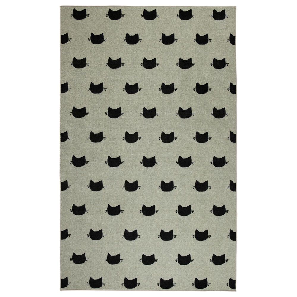 Karastan Prismatic 5" x 8" Ivory Kids Area Rug, , large