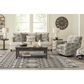 Signature Design by Ashley Callisburg Stationary Sofa in Linen, , large