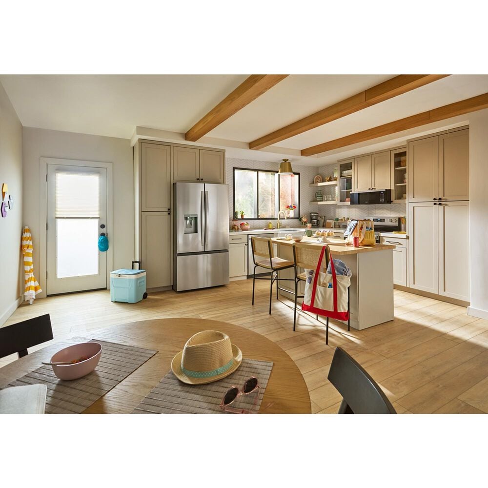 Whirlpool 29.58 Cu. Ft. French Door Refrigerator with In-Door Water and Ice Maker in Fingerprint Resistant Stainless Steel, , large