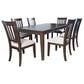 Waltham Brentwood 7-Piece Rectangular Dining Set in Arbor Oak, , large