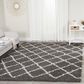 Safavieh Dallas Shag SGD258A-10 10" x 14" Dark Grey/Ivory Area Rug, , large