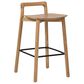 Jennifer Taylor Home Sven 26.5" Counter Stool in Natural Blonde and Black, , large