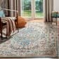 Safavieh Madison MAD447F 4" x 6" Grey and Light Blue Area Rug, , large